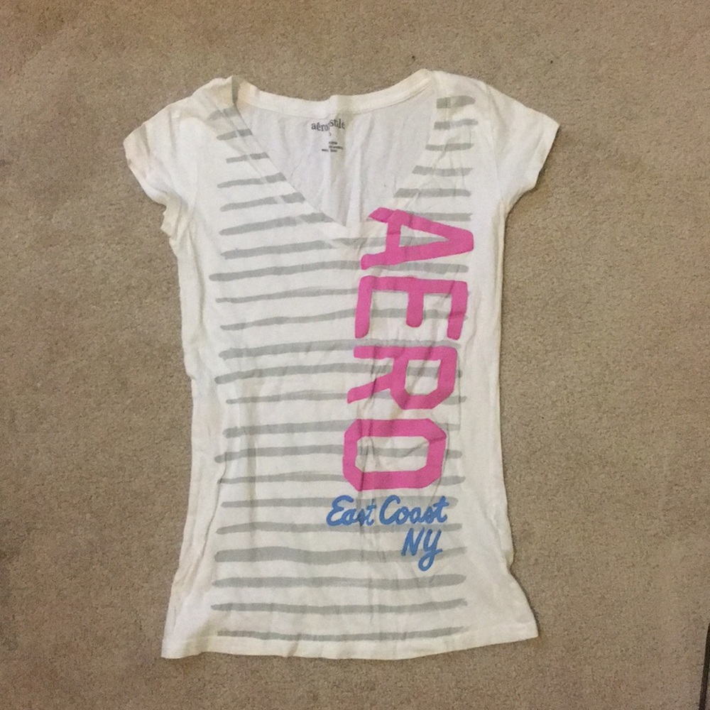Aeropostale Cotton V-Neck